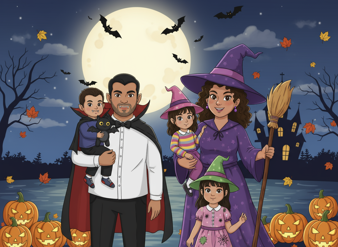 The Magic of Custom Family Portraits: Turning Memories into Art